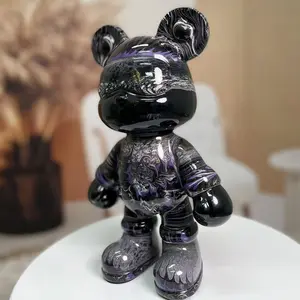 Shadow Spirit-Handmade Fluid Bear Crafts Trend Innovation Cute Home Decorations Ornaments