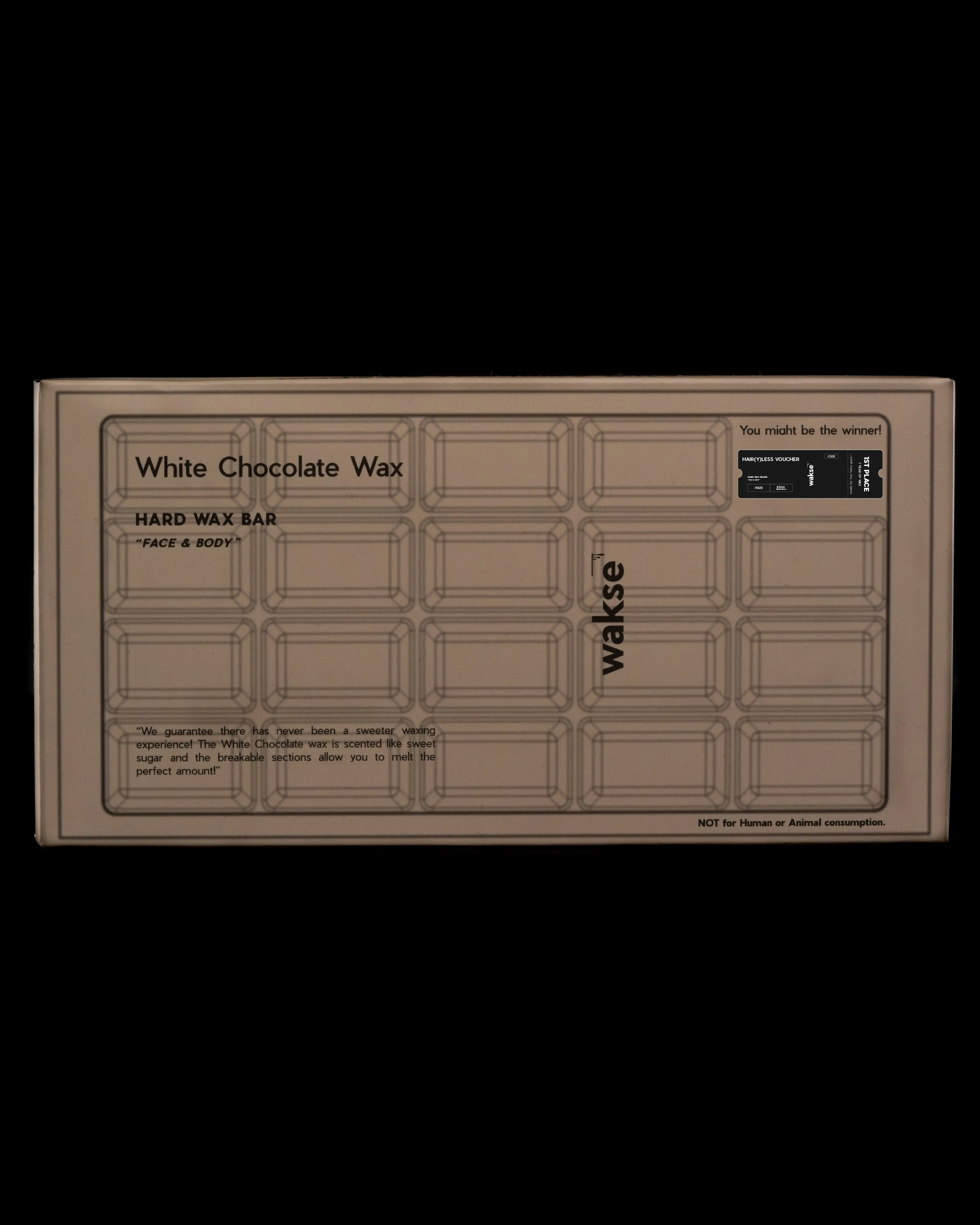 Chocolate Bar - Hard Wax Bars - White Chocolate
