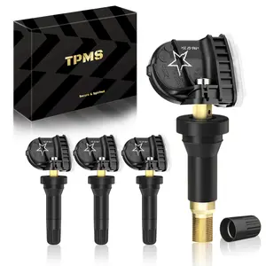 TPMS GM 315MHz Pre-Programmed Compatible withGMC Canyon(2013-2022)CHEROLET Avalanche(2007-2013)Buick Envision(2015-2020)|Encore (2013-2022)/OE#13598771(Set of 4) Tire Pressure Sensor
