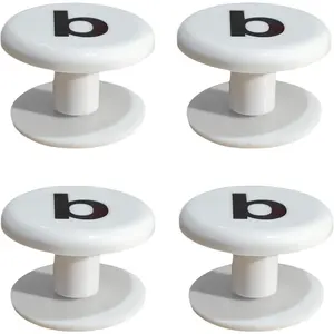 4 Pack Replacement Buttons for Bogg Bags Accessories, Handle Rivets Compatible with Rubber Totes & Beach Bags - Durable No-Sew Repair Kit