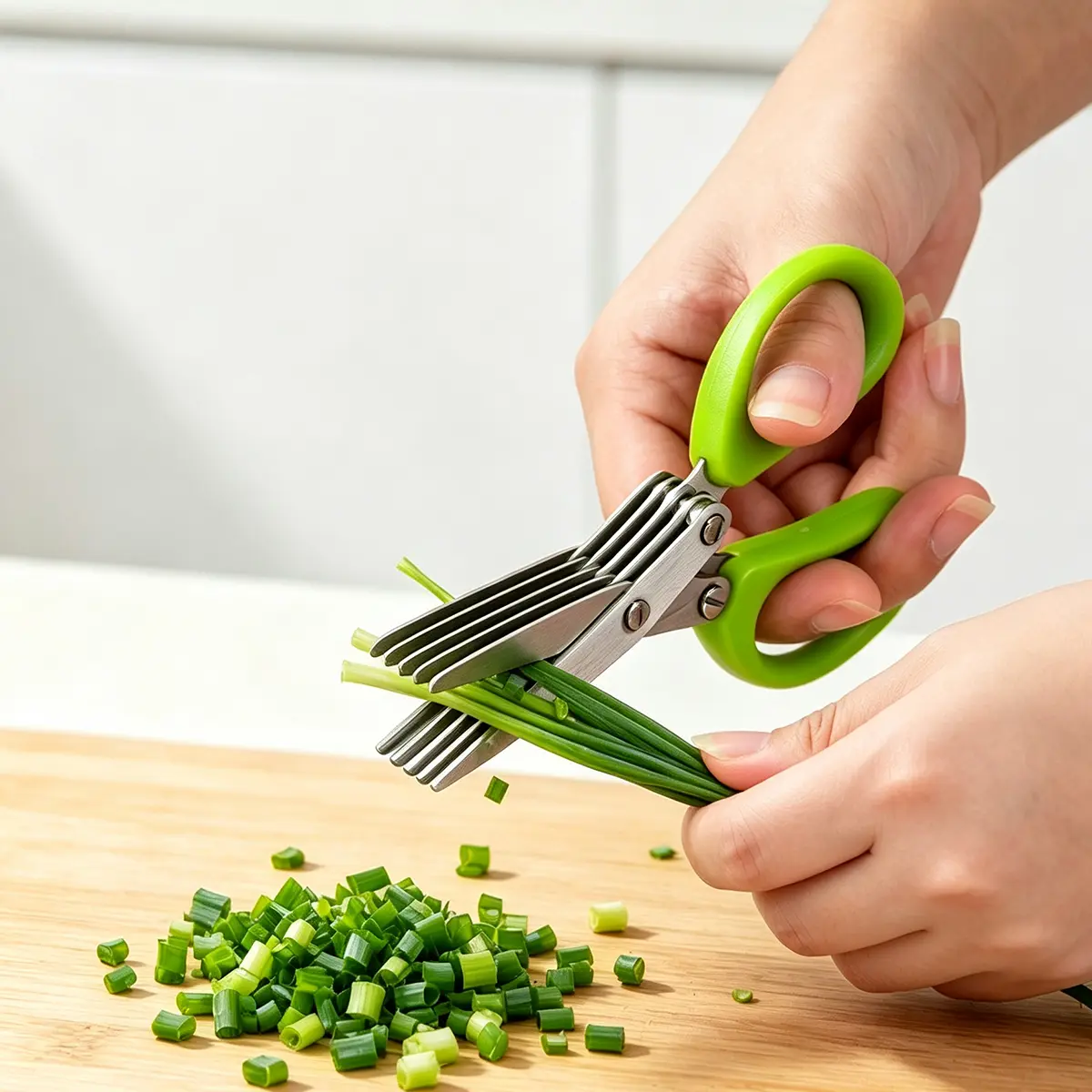 Stainless Steel Kitchen Scissors Multi-Tool - 5-Layer Rust-Resist Knives and Shears, Home Cook Essential with Bottle Opener, Nutcracker, Can Opener, Compact Ergonomic Handle, Drawer-Easy Storage, Cuts Meat & Fruit, All Seasons Long-Life Use