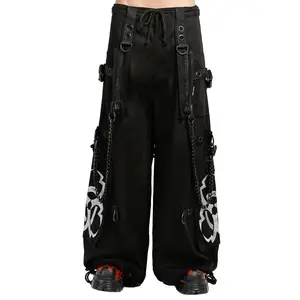 Tripp NYC Metallic Biotech Pants [BLACK/SILVER]