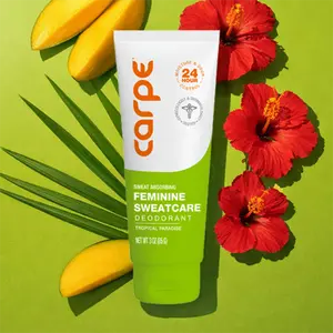 Feminine Care Deodorant for Sweat and Odor - Aluminum Free Whole Body Deodorant, Gynecologist Tested and pH Balanced, Gentle on Skin