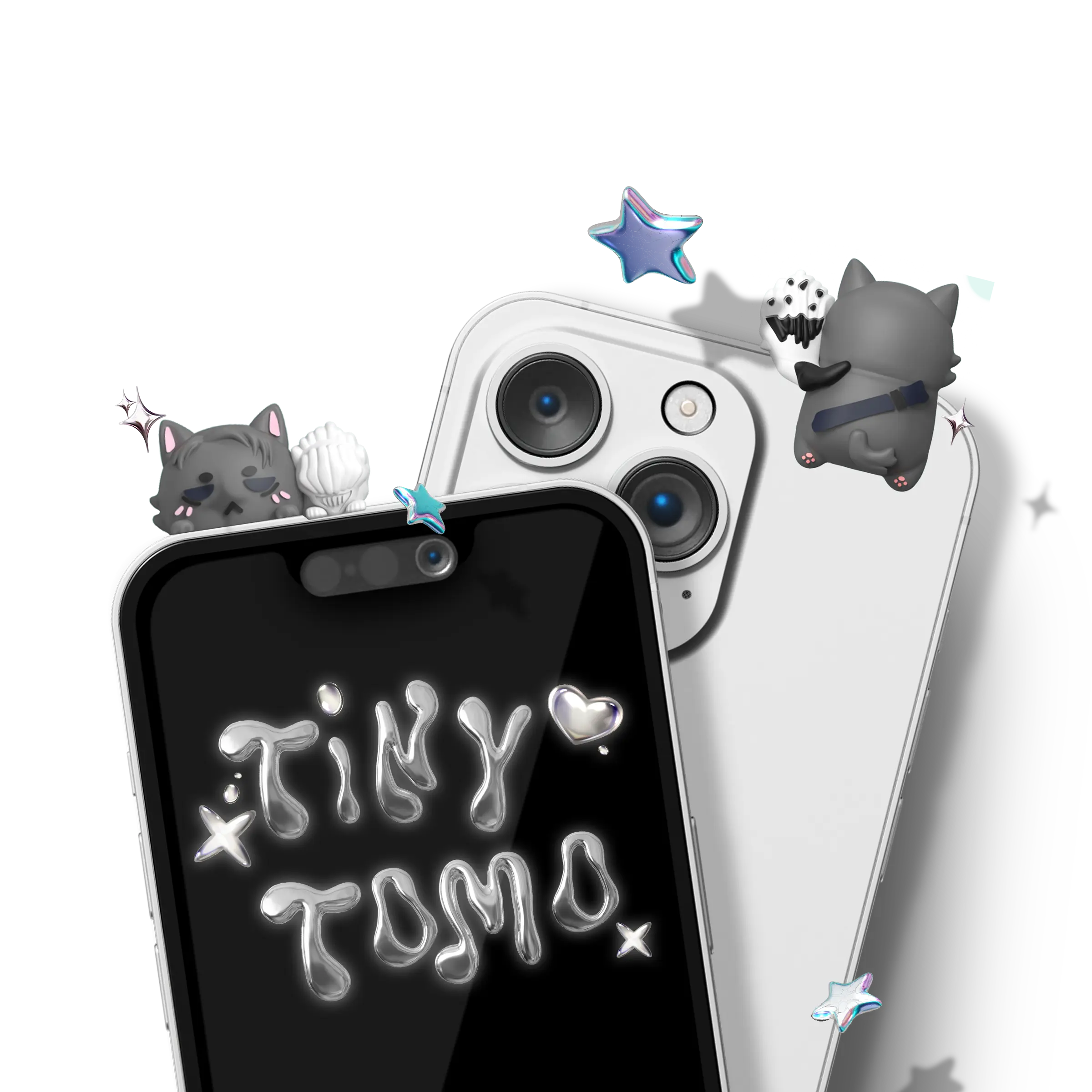 YuCat + CurseQueen ⭑.ᐟ Booper Tag-Along Charm!