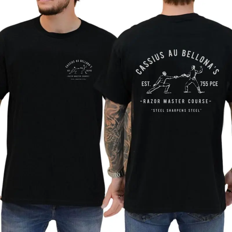 Cassius Razor Trainer Unisex T-shirt, Red Rising merch, Red Rising Series Shirt, Howler T-shirt, Book Lover Gift