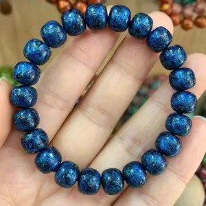 Traditional Lacquer jianzhan cup Opal Inlay