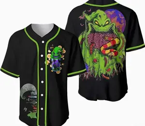 Trendy Monster Oogie Boogie Unisex Baseball Jerseys, Party Shirt, Halloween Gift For Lovers LNV