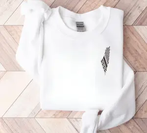 Palestine kufiya  Embroidered Sweater - Palestinian Shirt