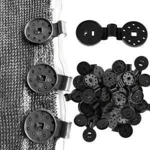 20/50/80pcs Shade Cloth Clips - Secure Your Sunshade Netting, Landscape Fabric & Anti Bird Netting!
