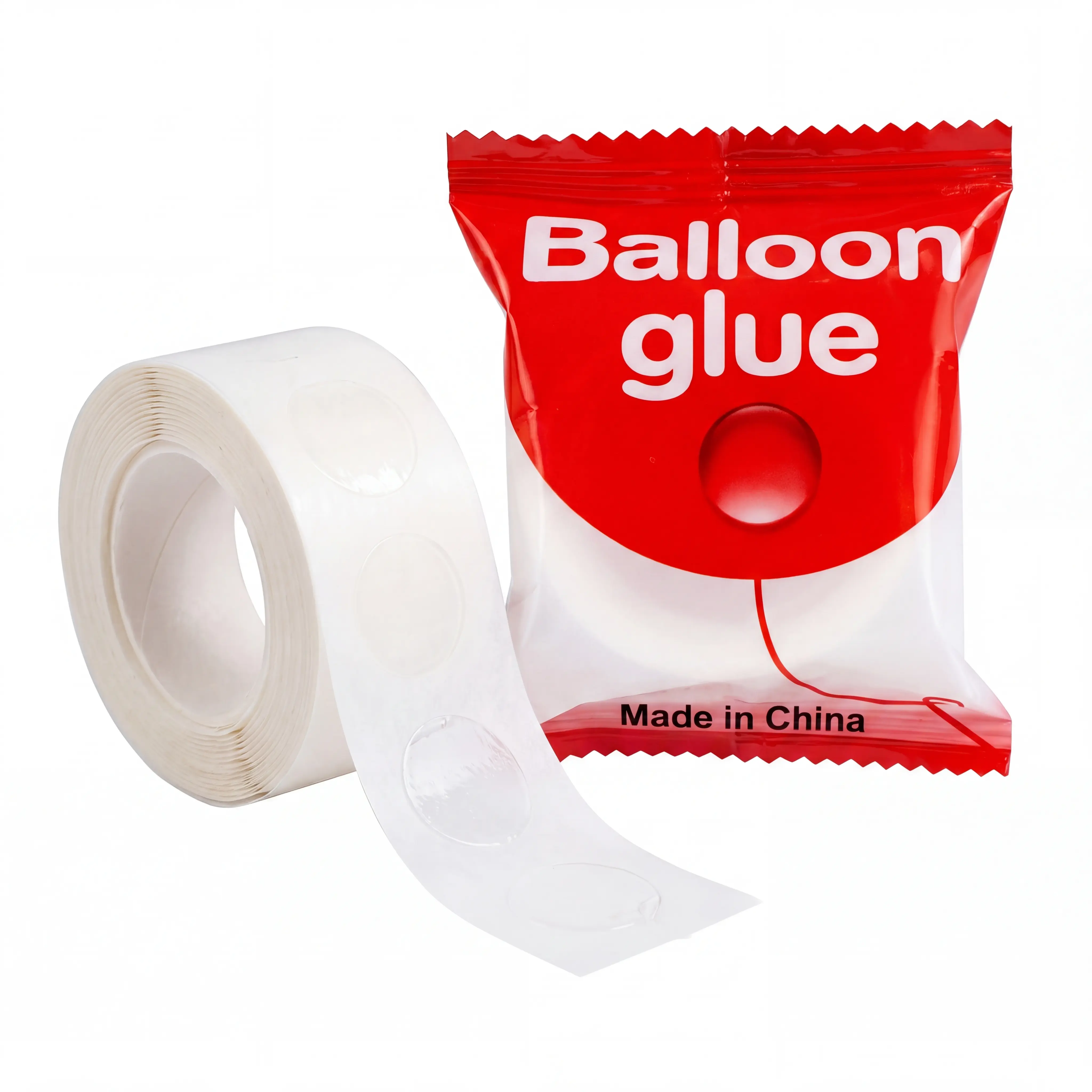5/10-Pack Balloon Glue Dots – Double-Sided Removable Adhesive Dots, Clear Invisible Glue for Balloon Arches, Party Decorations, Crafts, No Damage & Easy to Peel