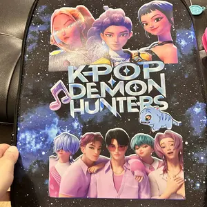 Back To School KPop Demon Hunters Anime Series Backpack 1/3-Piece Set Anime Cosplay Backpack – Perfect for Convention Days