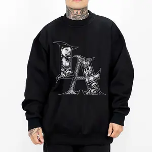 LA Original Tattoo Art Chicano Clothing Mexican Clothes Lowrider Clothes Oversized Graphic Tee Medium Heavy Sweatshirt Hoodie for Men & Women Unisex Fit