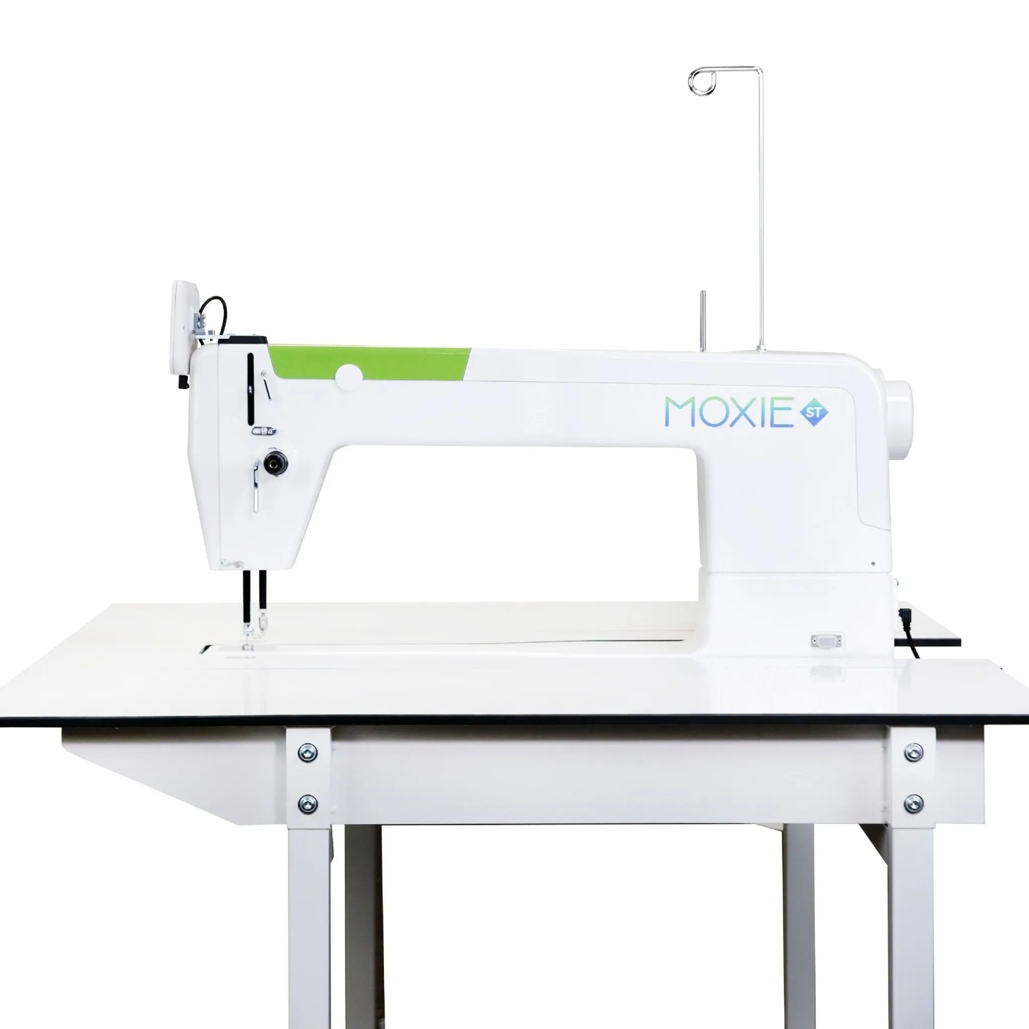 Handi Quilter Moxie ST Longarm Quilting Machine - 18-in Sit-Down, 18-in Throat Space, Hobbyists' Home Studio Use, Built-in Stitch Regulation, 0% Financing Available, Faster Project Completion Times