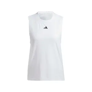 adidas Womens Pro Airchill Match Crew Neck Tank Tennis Casual - White