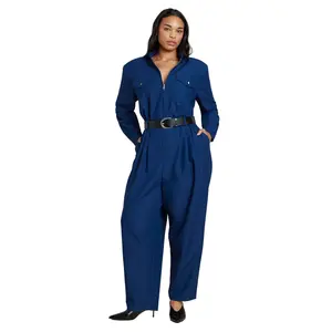 ELOQUII Women's Plus Size Slick Jumpsuit