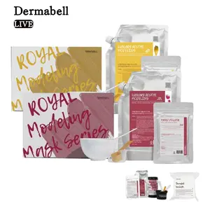 [Dermabell LIVE] Royal Rose Collagen Jelly Mask Royal Gold Hydro Jello Mask for Skin Anti-Wrinkle Moisturizing Made in Korea