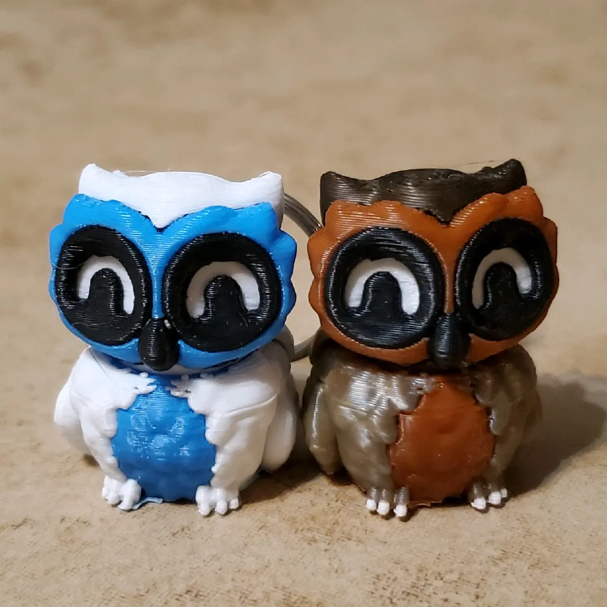 Tiny Owl keychain