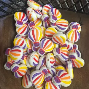 Hot air balloon focal beads Hot air balloon focal beads