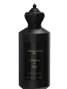 Alberto Rossi L'OMBRE DE NUIT Eau de Parfum - 100ml - Bergamot, Blackcurrant, Pink Pepper, Jasmine Sambac, Orris Root, Rose Petals, Amberwood, Patchouli, Musk - Refined & Magnetic Fragrance
