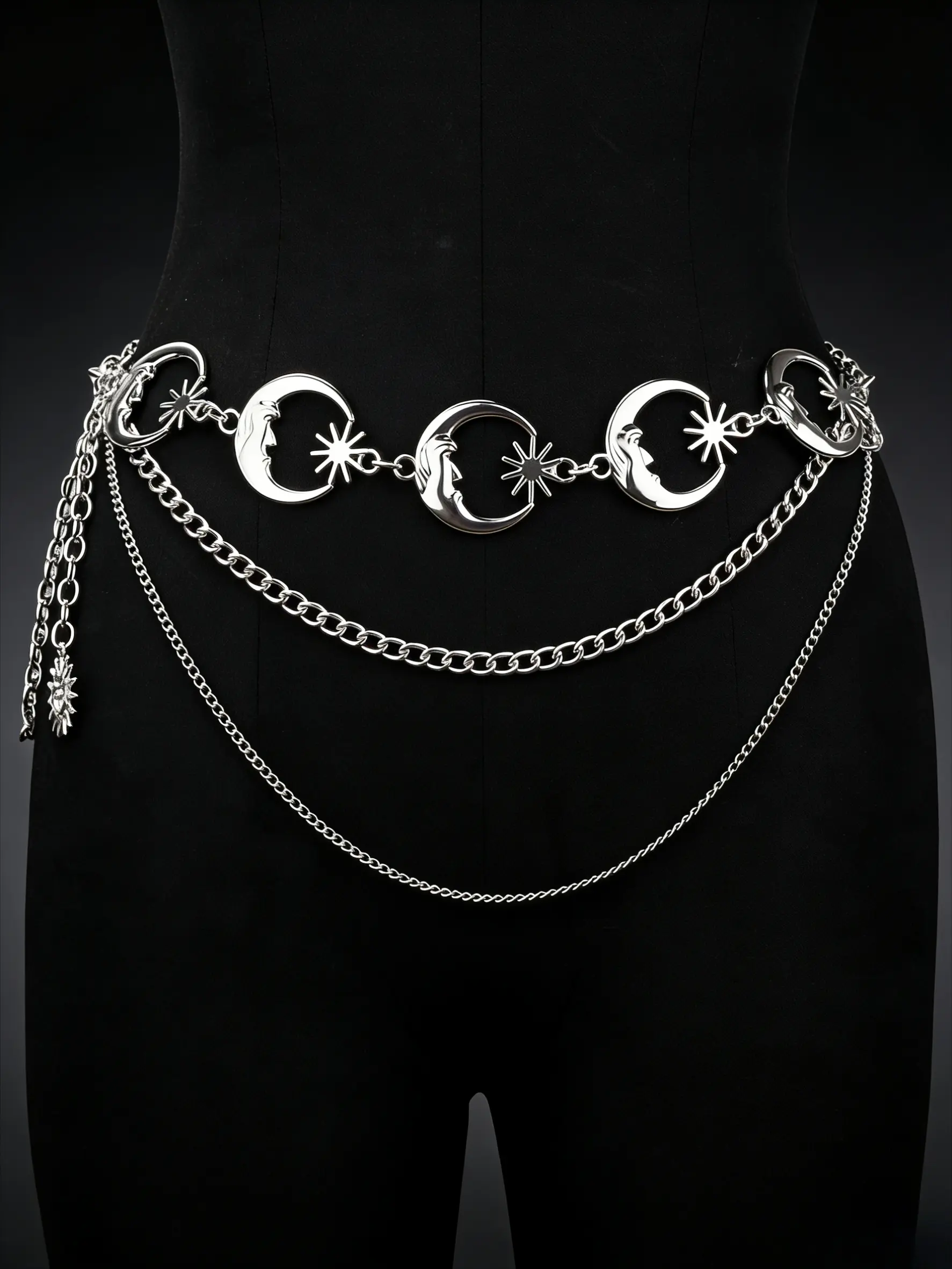 Silver Crescent Moon