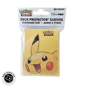Ultra Pro Pokemon Pikachu Deck Protector Sleeves 65-Count