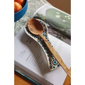 Handcrafted Nazar Spoon Rest