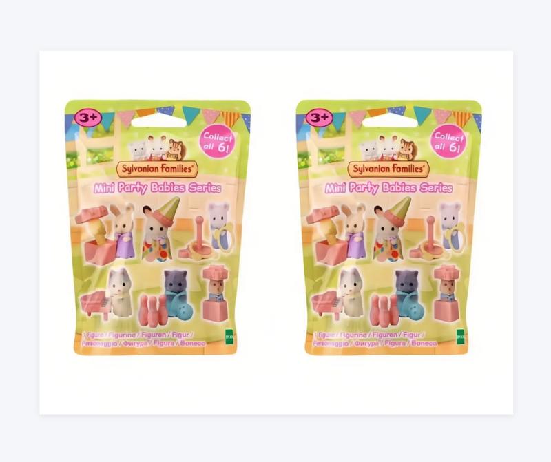 Sylvanian Families Mini Party Babies Series RANDOM TWO Blind Bags Calico Critters