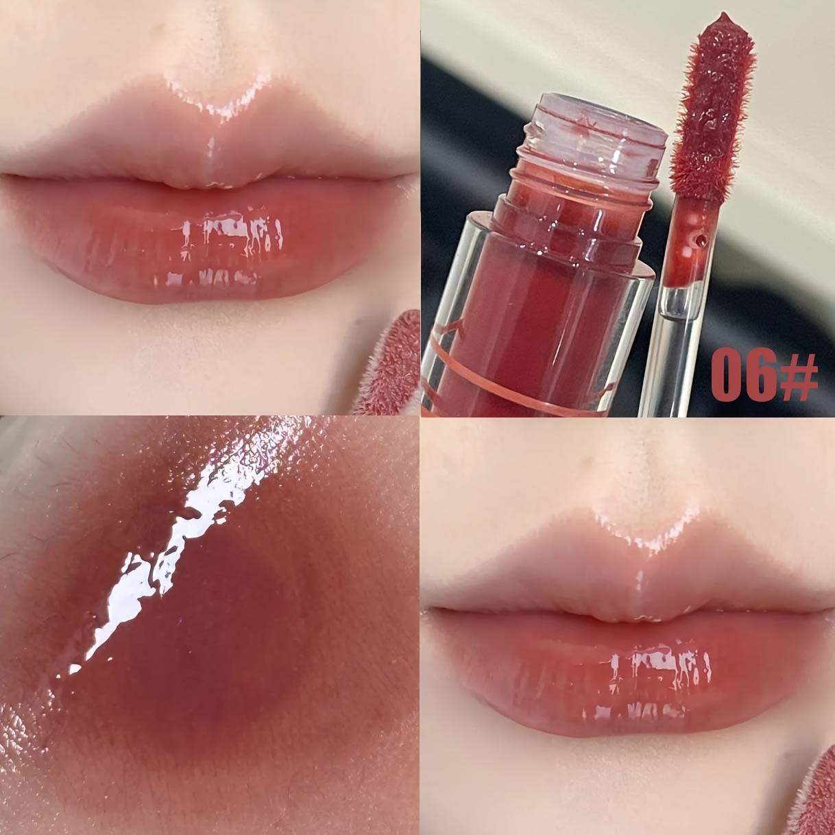 [G!]HERORANGE 6-Piece Long-Lasting Lip Stain Set Waterproof Non-Transfer Smudge Proof Hydrating Matte Finish Korean Liquid Lipstick for Festival Party Stage Makeup Perfect Gift for Women