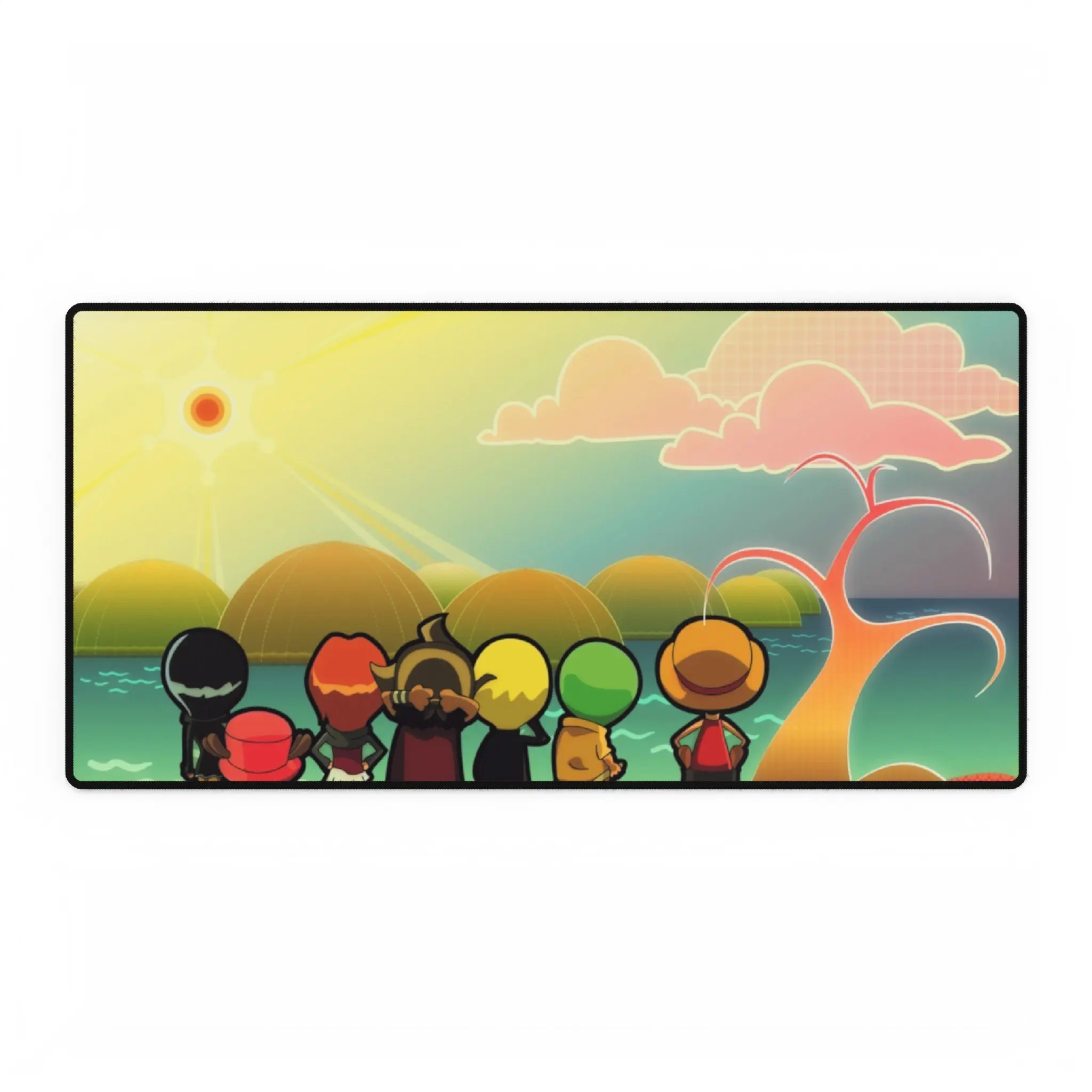 Monkeyy Desk Mat, Luuffy Anime Desk Mat For Gamer, Gift For Fans