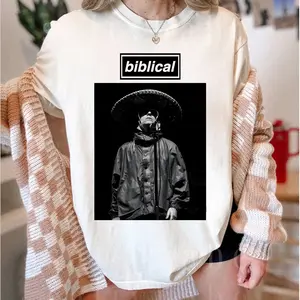 Liam Gallagher Bibical Mexico Oasis Live 25 Tour T Shirt, Oasis Definitely Maybe Band Unisex Shirt for Women, Gift for Men