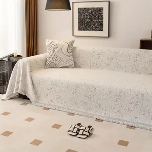 Bohemian-style non-slip couch covers, soft pet-friendly sofa cover, pet-friendly, multifunctional furniture protective cover, machine washable.
