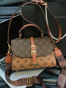 Trendy Women's 2026 New Fashion Clash Color Small Square Bag, Casual High-End Summer Crossbody Handbag, Stylish Ladies' Shoulder Bag, Crossbody Shoulder Purses