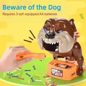 Be Careful of Mean Dog Sign, Warning Poster for Home Security, Durable Plastic Material, Protect Your Family & Property, Funny Prank