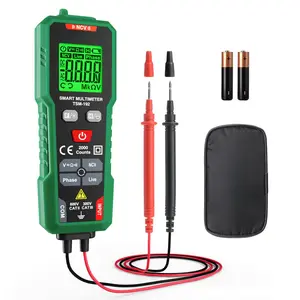 Smart Digital Multimeter, 2000 Counts, Auto-Ranging Voltmeter, Non-Contact Voltage Tester, Measure AC/DC Voltage, Resistance, Continuity, Phase, Live Wire