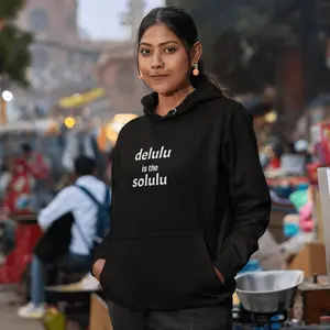 Delulu Is The Solulu Hoodie | Meme Sweatshirt