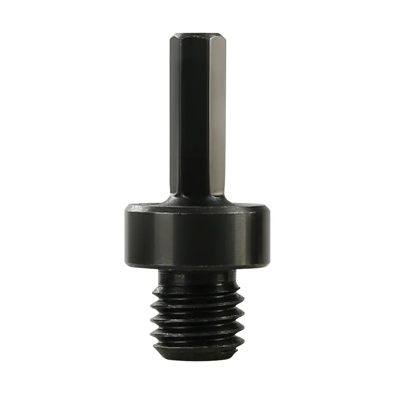 Hexagonal Connecting Rod Adapter - Converts Hand Drill to Angle Grinder/Polisher - Inch Thread Power Tool Accessory for Buffing & Grinding