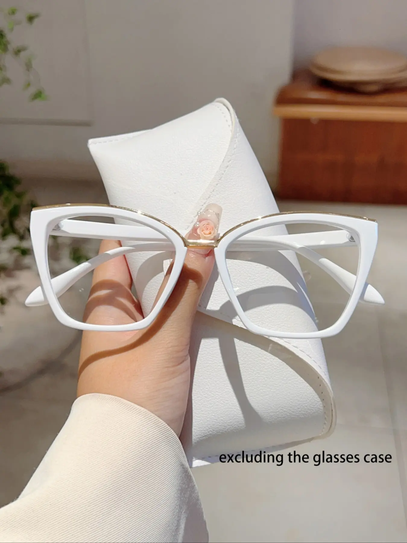 Women's New Cat Eye Fashion Glasses, Unique Frame Design, Vintage High-End Glasses, Accessories, Daily Wear, Fashionable Frames Glasses, High Quality Eyeglasses, Stylish Glasses, Stylish Trendy Eyewear