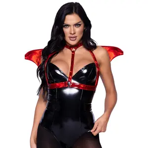 Vinyl Devil Harness and Wings