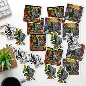 Stickers Pack 20 Pcs Denzel Bottle Luggage Bike Curry Water Unlocked Guitar Vinyl Skateboard Car Colorful Laptop Waterproof Bumper Aesthetic