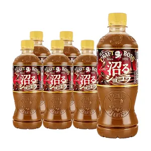 Suntory Craft Boss Rich Chocolate Latte 500ml - 6 Pack | Japanese Seasonal Limited Edition Coffee Drink