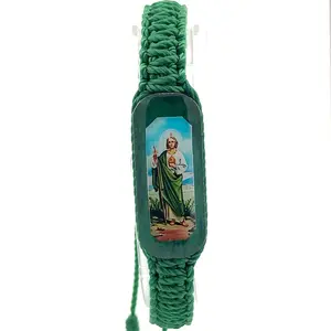 St Jude Green Reversible Bracelet