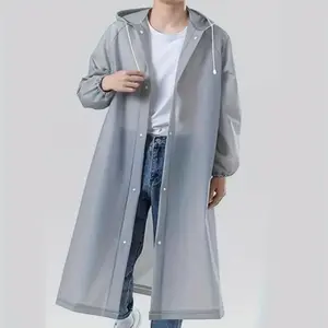 Waterproof Windproof Adult Raincoat, Full Body Coverage for Outdoor Activities, Portable Rain Gear, Ideal for All Weather Conditions
