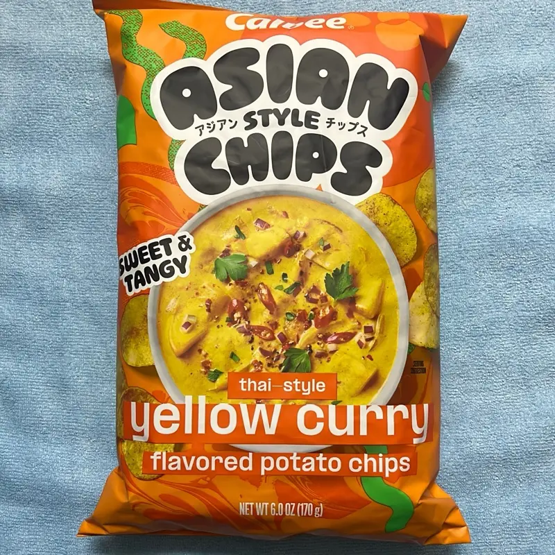 CALBEE ASIAN STYLE CHIPS YELLOW CURRY