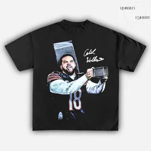 Adult and Youth CALEB WILLIAMS "CHEESE GRATER" , Caleb Williams T-, Chicago Football,  , Sport , Unisex Y2K Cotton , Streetwear good graphic tees boxy fit shirt Funny Meme T-Shirt