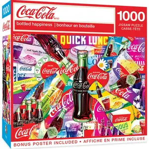 Coca-Cola - Bottled Happiness 1000 Piece Jigsaw Puzzle