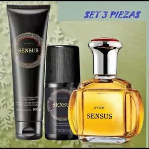 Avon Sensus Perfume Original Set de 3, 100ml Importado!