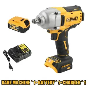 DEWALT DCF900 1/2-in 20V Brushless Cordless High Torque Impact Wrench with Hog Ring Anvil, Bare Machine (Battery & Charger Not Included) for Garage Power Tools
