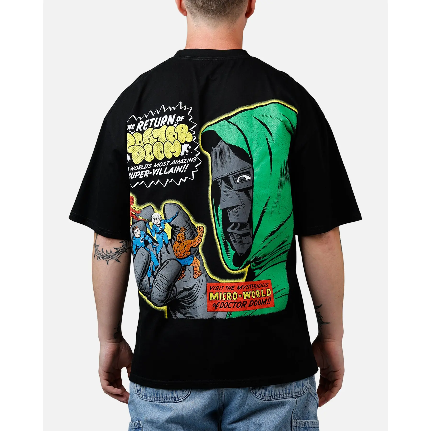 73Studio Marvel Doctor Doom T-Shirt Black