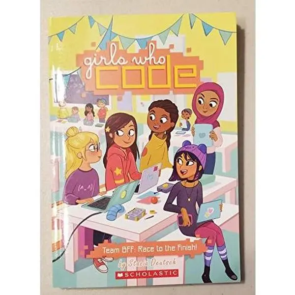 USED Book - Girls Who Code #2: Team BFF: Race to the Finish! by Stacia Deutsch (Paperback)