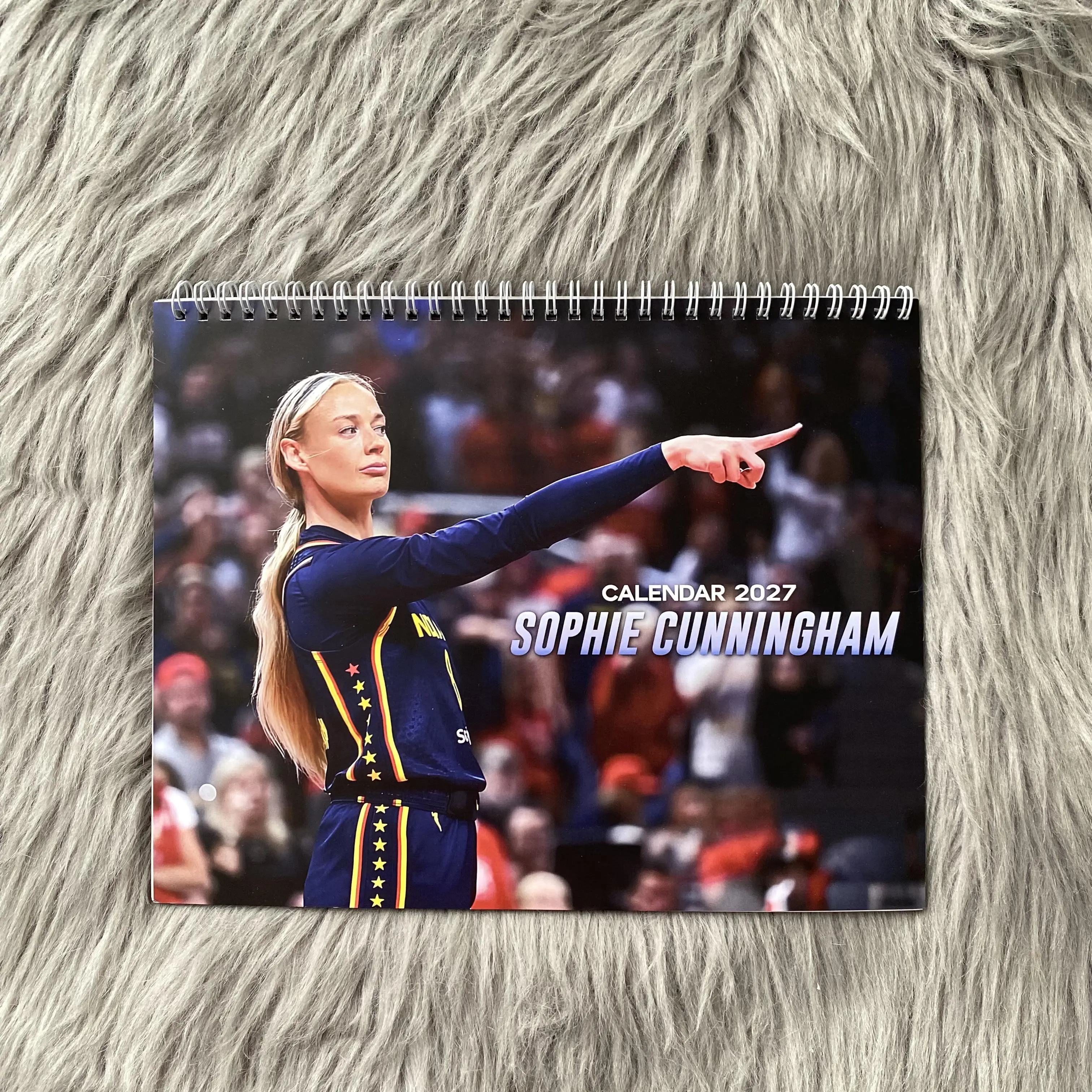 2027 Sophie Cunningham Wall Calendar, Womens Basketball Wall Calendar, Sophie Cunningham Pointing Calendar